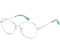 Polaroid PLDD539 010, Argento, ECO metal, Donne occhiali 56