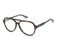 Polaroid PLDD540 086, Avana, ECO acetate, Unisex occhiali 57