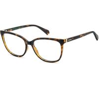 POLAROID Womens PLD D544 Prescription Eyewear Frames, Havana, 56