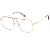 Polaroid PLDD554 EYR, Oro, ECO metal, Unisex occhiali 55