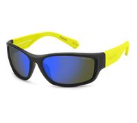 POLAROID PLD 2166/Atp/S Occhiali, Nero Giallo, ESTANDAR Unisex-Adulto