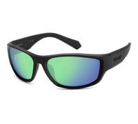 Occhiali da Sole Polaroid PLD 2166/S Matte black green 62/17/130 Uomo