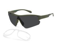 Polaroid Pld 7061/ci/s Occhiali Da Sole Unisex Verde Sport Grigio 99mm Polarizzato