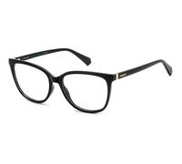 Polaroid PLDD544 807, Nero, ECO plastic, Donne occhiali 56