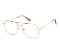 Polaroid PLDD554 EYR, Oro, ECO metal, Unisex occhiali 55