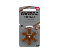 Polaroid RAYOVAC BATTERIE ZINCO ARIO MODELLO 312 6 PEZZI