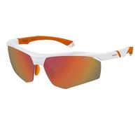 POLAROID SPORT SUNGLASSES FRAMES PLD 7055/S WHITE 68/10/135 UOMO, bianco, 68/10/135