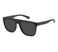POLAROID SUNGLASSES FRAMES PLD 2162/S Opaco BLACK 56/16/140 UOMO, Nero opaco, 56/16/140