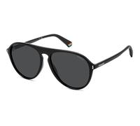 POLAROID SUNGLASSES FRAMES PLD 6225/S BLACK 57/15/140 UOMO, nero, 57/15/140