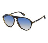 POLAROID SUNGLASSES FRAMES PLD 6225/S HAVANA 57/15/140 UOMO, Havana, 57/15/140