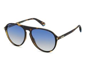 POLAROID SUNGLASSES FRAMES PLD 6225/S HAVANA 57/15/140 UOMO, Havana, 57/15/140