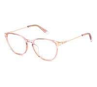 Polaroid Unisex Polaroid PLD D489/G 35J Montature da vista Plastica Oro Rotonda