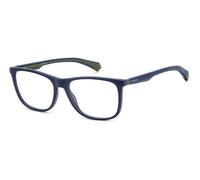 Polaroid Occhiali da vista PLD D517 PJP Unisex Plastica Squadrata Blu 55
