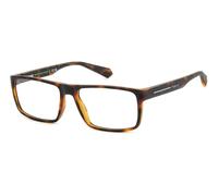 Polaroid Unisex Polaroid PLD D532 N9P Montature da vista Bio Poliammide Havana Squadrata
