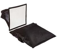 Polaroid Universal Studio Soft Box Flash Diffuser per Canon EOS, Nikon, Olympus, Pentax, Panasonic, Sony, Sigma, & altre unità Flash esterne (schermo da 7" x 6")