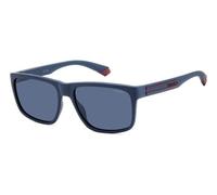 Polaroid Uomo PLD 2149/S PJP/C3 Occhiali da sole Policarbonato Blu Blu Squadrata Polarizzata