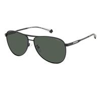 Polaroid Uomo PLD 2160/G/S/X 003/UC Occhiali da sole Metallo Nero Verde Pilot Polarizzata