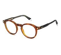 Polaroid Uomo PLD D492 086 Montature da vista Plastica Havana Rotonda