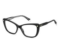 POLAROID Womens PLD D542 Prescription Eyewear Frames, Black, 56