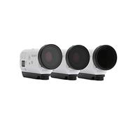 PolarPro 3er Filtro Attaccabile per Sony Action Cam AS200V, AS100, AS100v, Nero/Antracite