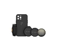 PolarPro - LiteChaser - iPhone 12 PRO - Kit VND - Custodia Protettiva - Maniglia Corrispondente - Filtro ND variabile - Tappo Obiettivo - Compatibile con obiettivi Moment Series M - MagSafe