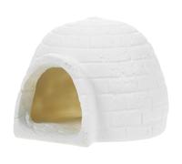 Polars artificiale Ice House Figurina Realistic Ice House decorazioni per