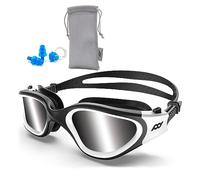 POLARS DESIGN Occhiali da nuoto per uomini e donne, polarizzati, protezione UV, anti-appannamento, cinturino regolabile, occhiali da nuoto professionali comodi per adulti