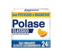 Polase Classico Arancia - Integratore di potassio e magnesio per la stanchezza, 24 bustine