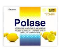 Polase Granulato Effervescente Gusto Limone Integratore Alimentare Senza Glutine 12 Bustine