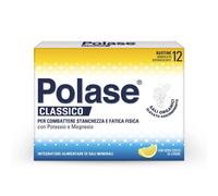 Polase Classico Integratore alimentare di Potassio e Magnesio Gusto Limone, 12 Bustine