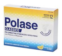 Polase Granulato Effervescente Gusto Limone Integratore Alimentare Senza Glutine 12 Bustine