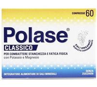 Polase Classico Senza Zucchero Integratore Stanchezza e Fatica Fisica con Magnesio e Potassio 60 Compresse