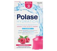 POLASE Polase Hydration Lampone, 12 bustine da 9,05 grammi
