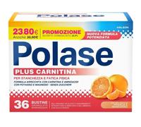 POLASE PLUS CARNITINA 36 BUST SENZA ZUCCHERO MAGNESIO POTASSIO ARANCIA MANDARINO