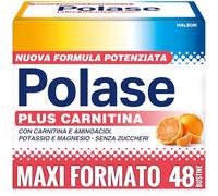 Polase Plus Carnitina, Per Stanchezza e Fatica Fisica, Formula Arricchita con Carnitina e Amminoacidi, (2x24 buste)