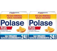 Polase Plus Magnesio e Potassio, Integratore Sali Minerali, 24 Bustine (Confezione da 2)