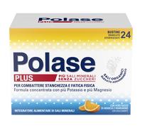 Polase Plus Più Magnesio E Potassio Integratore Alimentare Sali Minerali Arancia Mandarino 24 Bustine