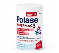 Polase SuperMag3, Integratore a 3 Fonti di Magnesio ad Elevato Assorbimento con