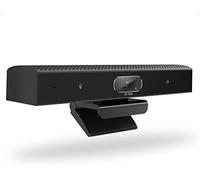 PolaTab Telecamera per sala conferenze, 3 in 1, webcam Full HD 1080p con microfono e altoparlante, USB Plug and Play, videocamera per videoconferenze grandangolare per desktop, laptop, Mac, PC (nero)