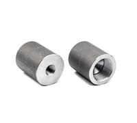 POLBERIS Manicotto riduttore 1/2" x 1 1/2" NPT 3000 A105 Raccordo filettato in acciaio raccordo filettato ad alta pressione adattatore filettatura cono NPT manicotto di saldatura raccordo dritto