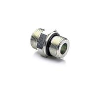 POLBERIS Nipplo metrico 3/4'' - M27x2 raccordo dritto in acciaio BSP, riduzione, adattatore raccordo dritto vite ad alta pressione riduttore capezzolo