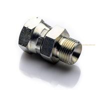 POLBERIS Riduzione 1/2" - M24 x 1,5 raccordo dritto in acciaio BSP - metrico, riduzione, adattatore raccordo dritto vite ad alta pressione riduttore capezzolo