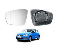 Polcar Vetro Specchietto per VW Polo V dal 2009, Up,Citigo, Riscaldabile, Estern