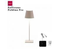 ZAFFERANO Poldina PRO Lampada da Tavolo Sabbia Giallo