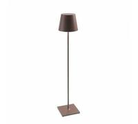 ZAFFERANO Poldina PRO XXL Lampada da Terra/Tavolo Corten Marrone