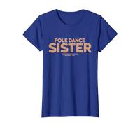 Pole Dance Sister Beige Donna Pole Training Fitness Training Maglietta, Donna, Blu Reale, 3XL