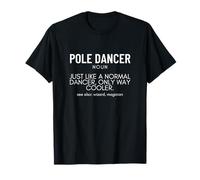 Pole Dancer Definizione Orgoglioso Divertente Pole Dance Maglietta