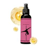 Pole Grip Spray, Non Slip Spray, Quick Drying Liquid Solution 3.4 Ounces For Dancing Fitness Training Stage Class Court Hand Grip Enhancer Professional Pole Dancing Accessories Anti Sweat Formula