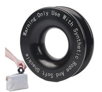 Polea Winch - Bloque Arrastre Portátil Aleación Aluminio | Remolque Rescate, Polea Antioxidante, Kit Accesorios Winch ATV Todoterreno