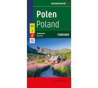 Polen, Straßenkarte 1:500.000, freytag & berndt: AK 1203